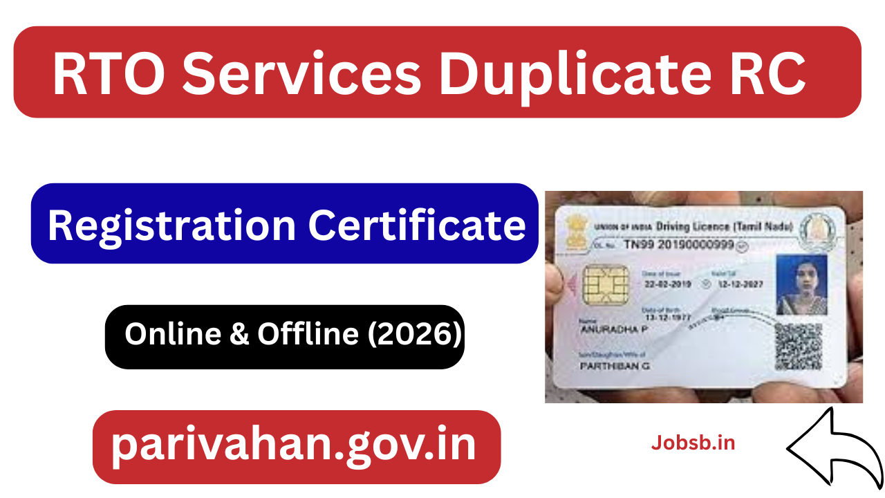 RTO Services Duplicate RC