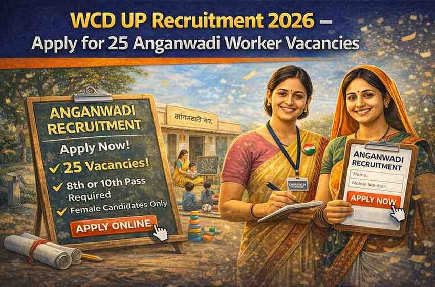 WCD UP Recruitment 2026